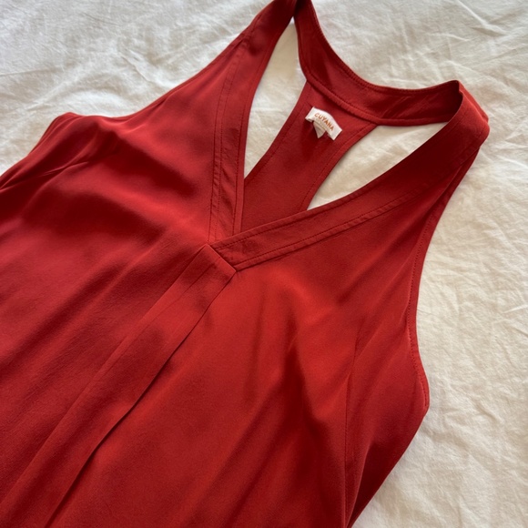 Cuyana racerback silk maxi dress - Picture 4 of 4